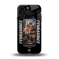 renaissance back phone cover | glass case for iphone 13 pro