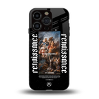 renaissance back phone cover | glass case for iphone 13 pro