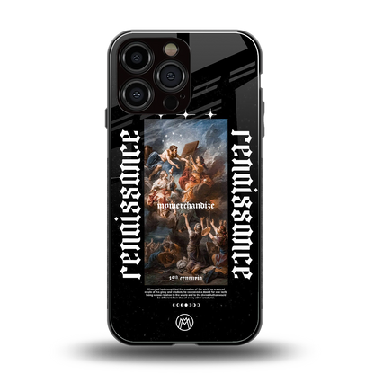 renaissance back phone cover | glass case for iphone 14 pro max