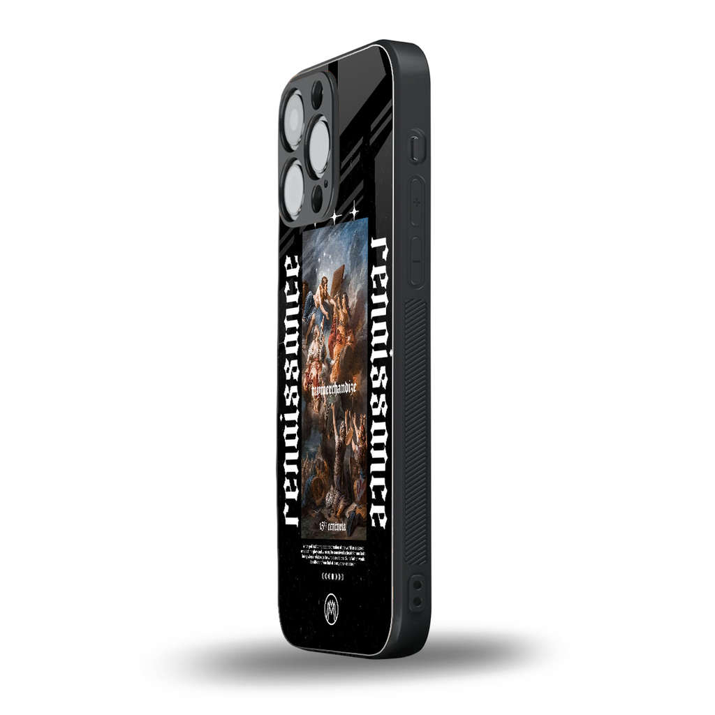 renaissance back phone cover | glass case for iphone 16 pro max
