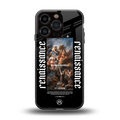 renaissance back phone cover | glass case for iphone 16 pro
