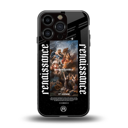 renaissance back phone cover | glass case for iphone 16 pro