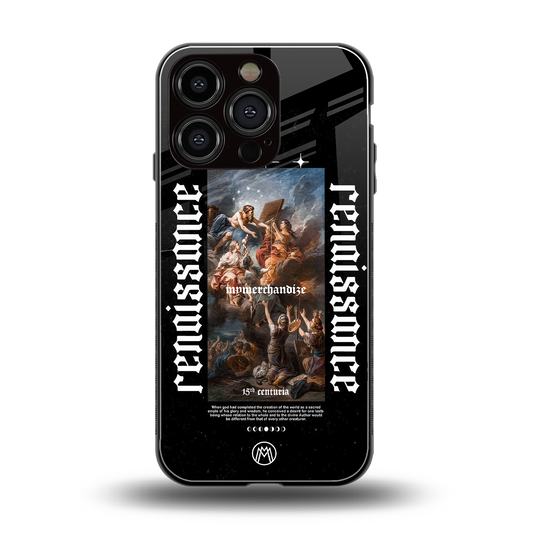 renaissance back phone cover | glass case for iphone 16 pro