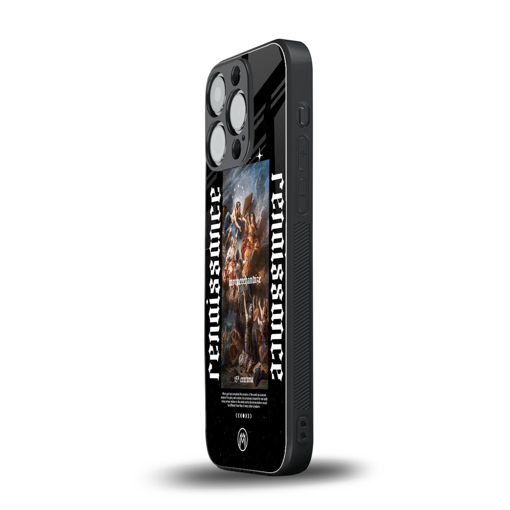 renaissance back phone cover | glass case for iphone 16 pro