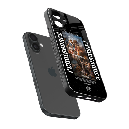 renaissance back phone cover | glass case for iphone 16