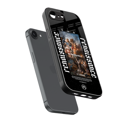 renaissance back phone cover | glass case for iphone 16e