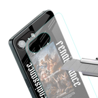 renaissance back phone cover | glass case for iphone 16e