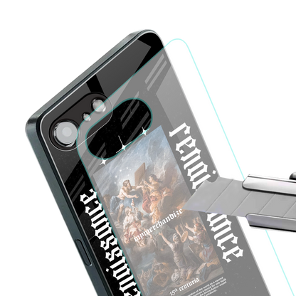 renaissance back phone cover | glass case for iphone 16e