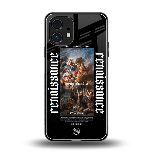 renaissance back phone cover | glass case for nothing phone 1