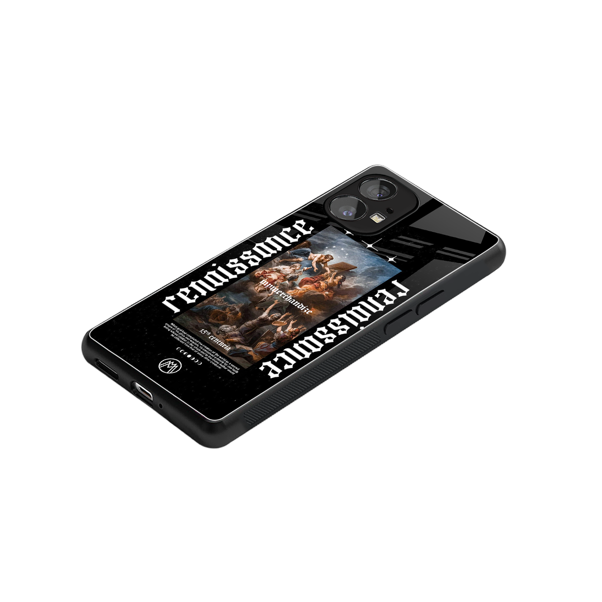 renaissance back phone cover | glass case for nothing phone 1