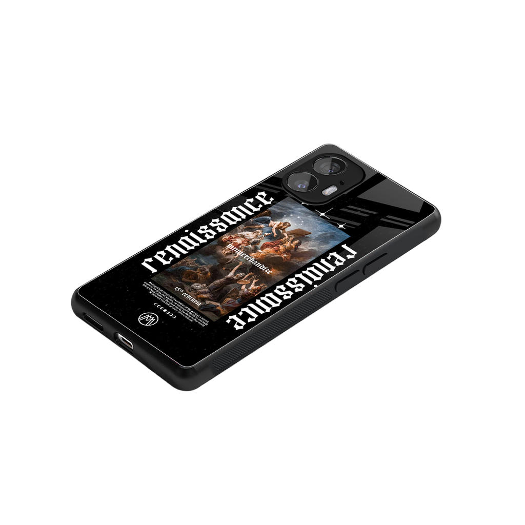 renaissance back phone cover | glass case for nothing phone 2