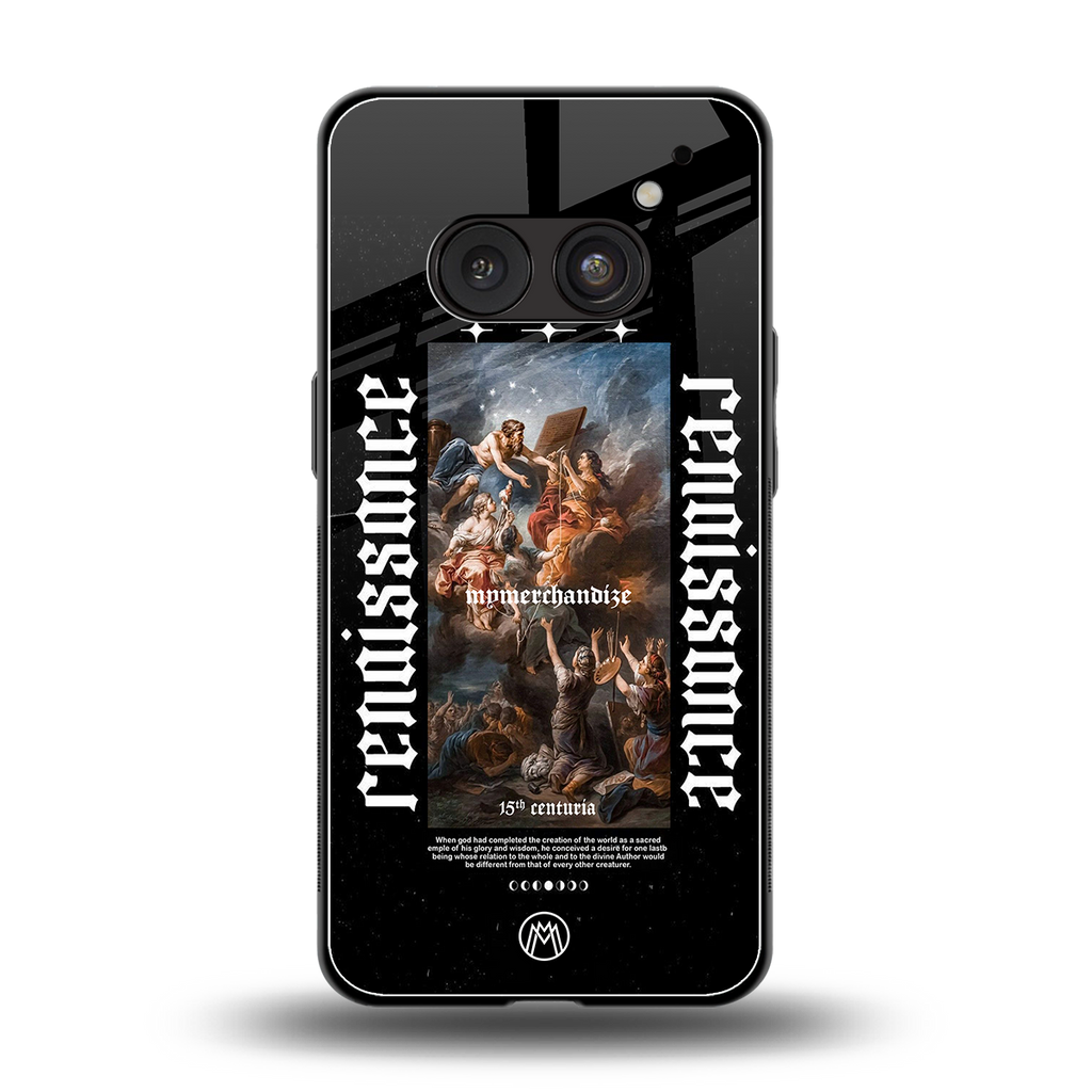 renaissance back phone cover | glass case for nothing phone 2a