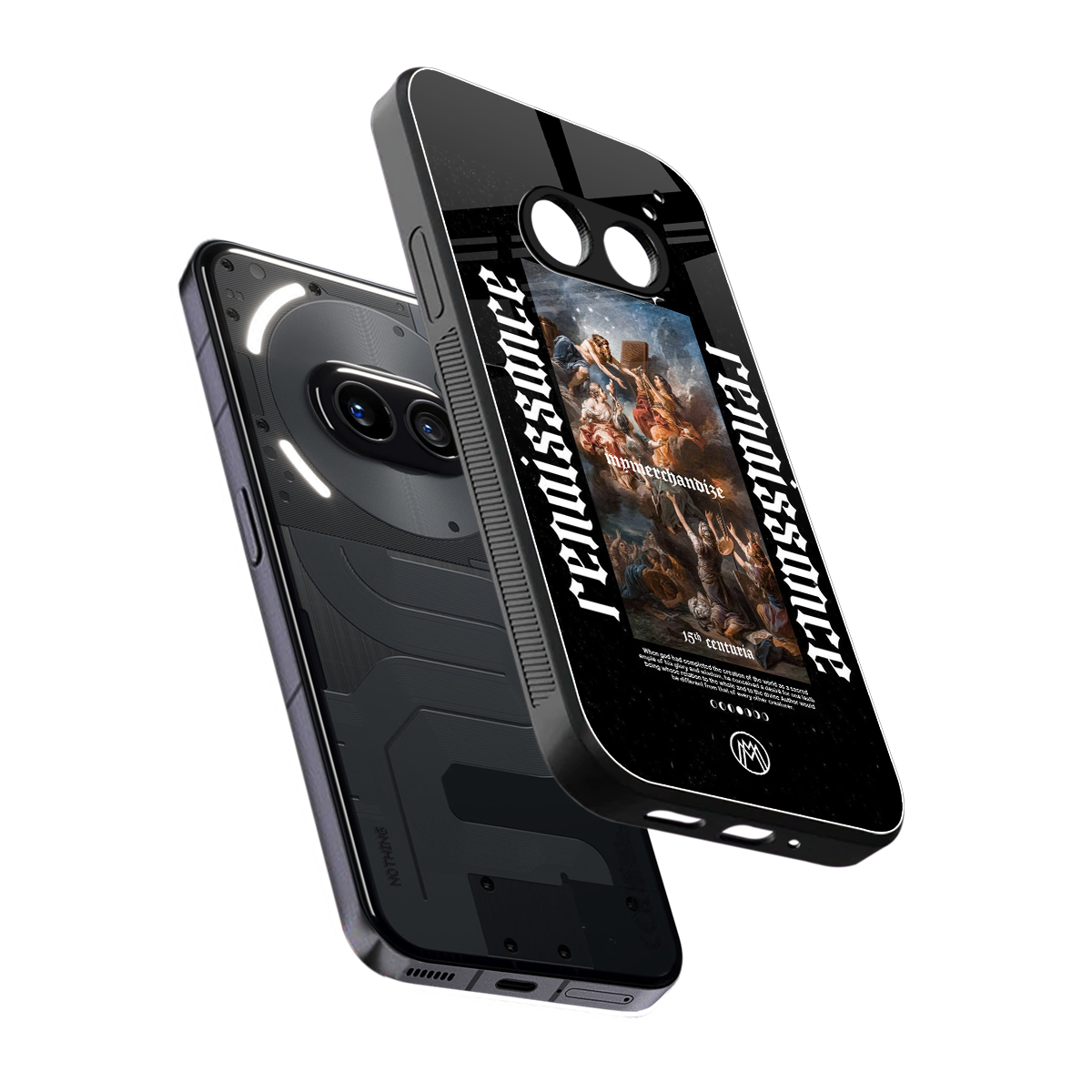 renaissance back phone cover | glass case for nothing phone 2a