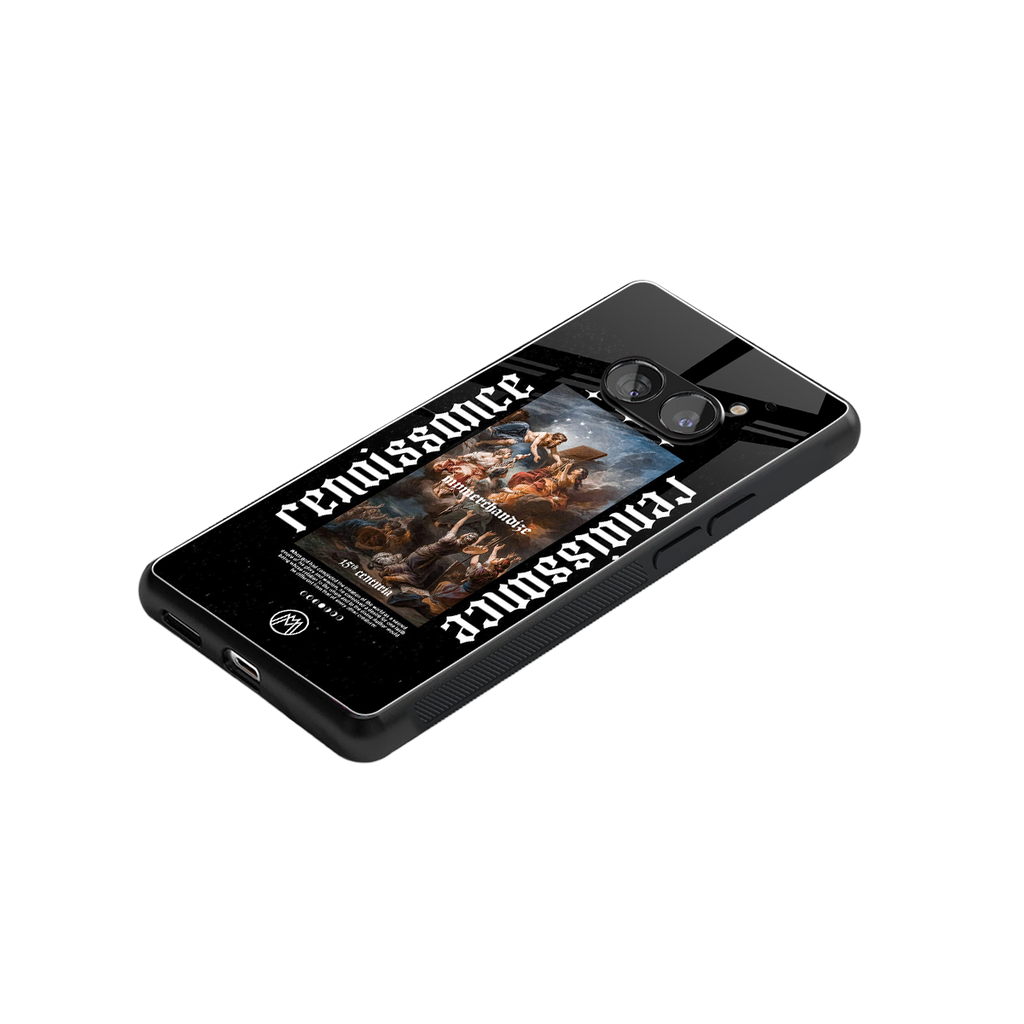 renaissance back phone cover | glass case for nothing phone 2a