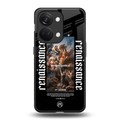 renaissance back phone cover | glass case for oneplus nord 3