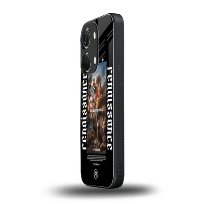 renaissance back phone cover | glass case for oneplus nord 3