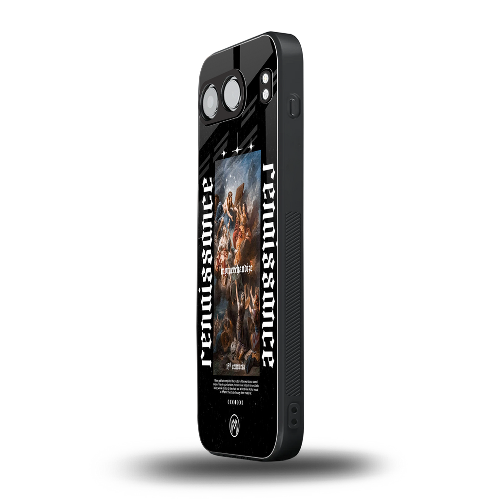 renaissance back phone cover | glass case for oneplus nord 4