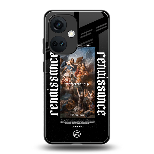 renaissance back phone cover | glass case for oneplus nord ce 3