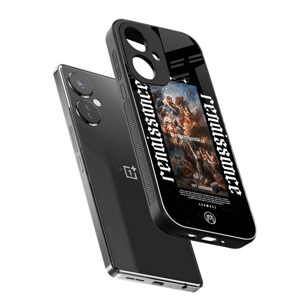 renaissance back phone cover | glass case for oneplus nord ce 3