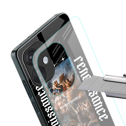 renaissance back phone cover | glass case for oneplus nord ce 3