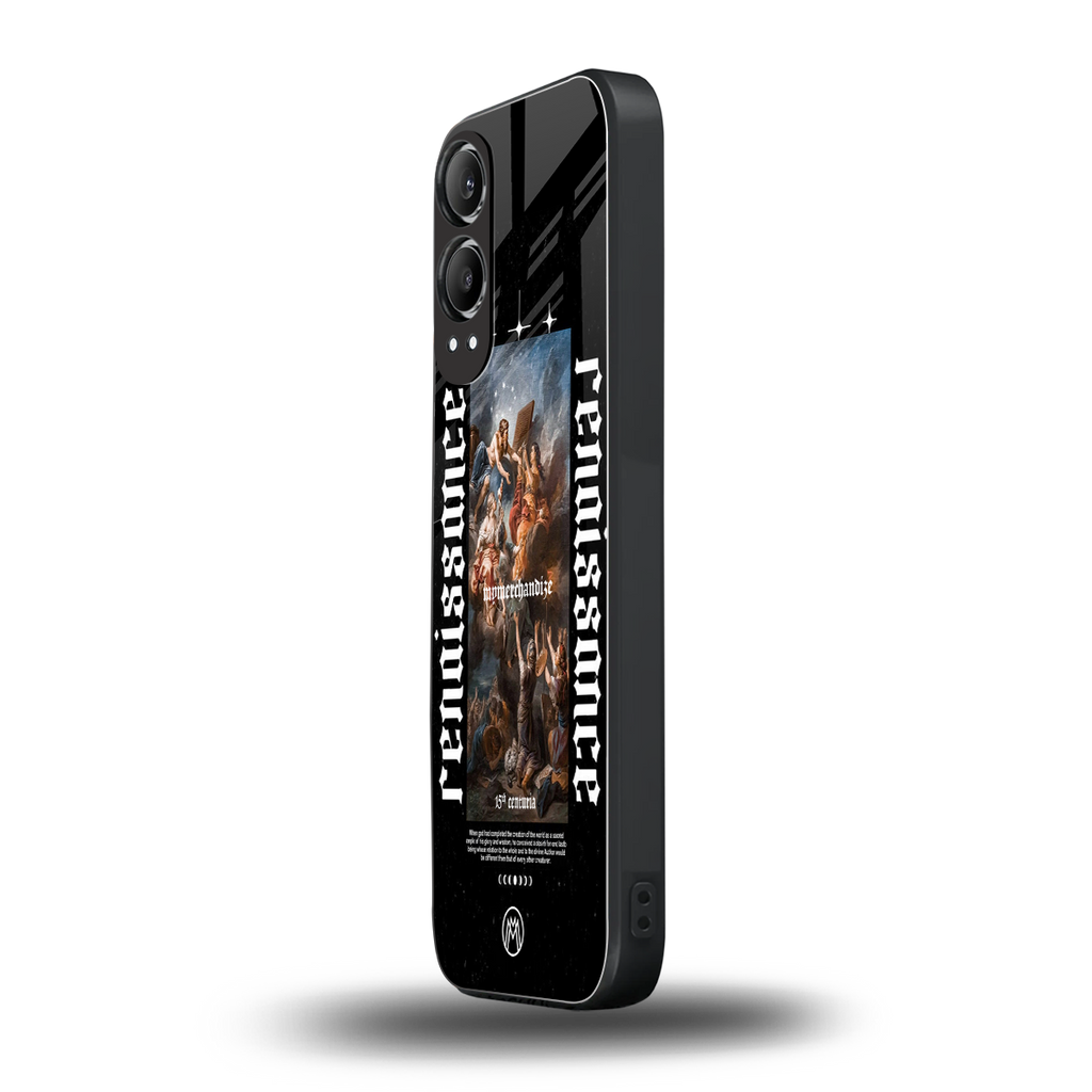 renaissance back phone cover | glass case for oneplus nord ce 4 lite