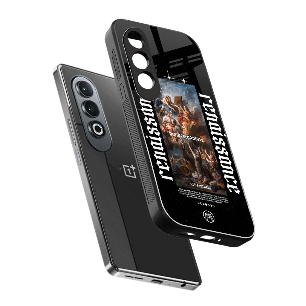 renaissance back phone cover | glass case for oneplus nord ce 4