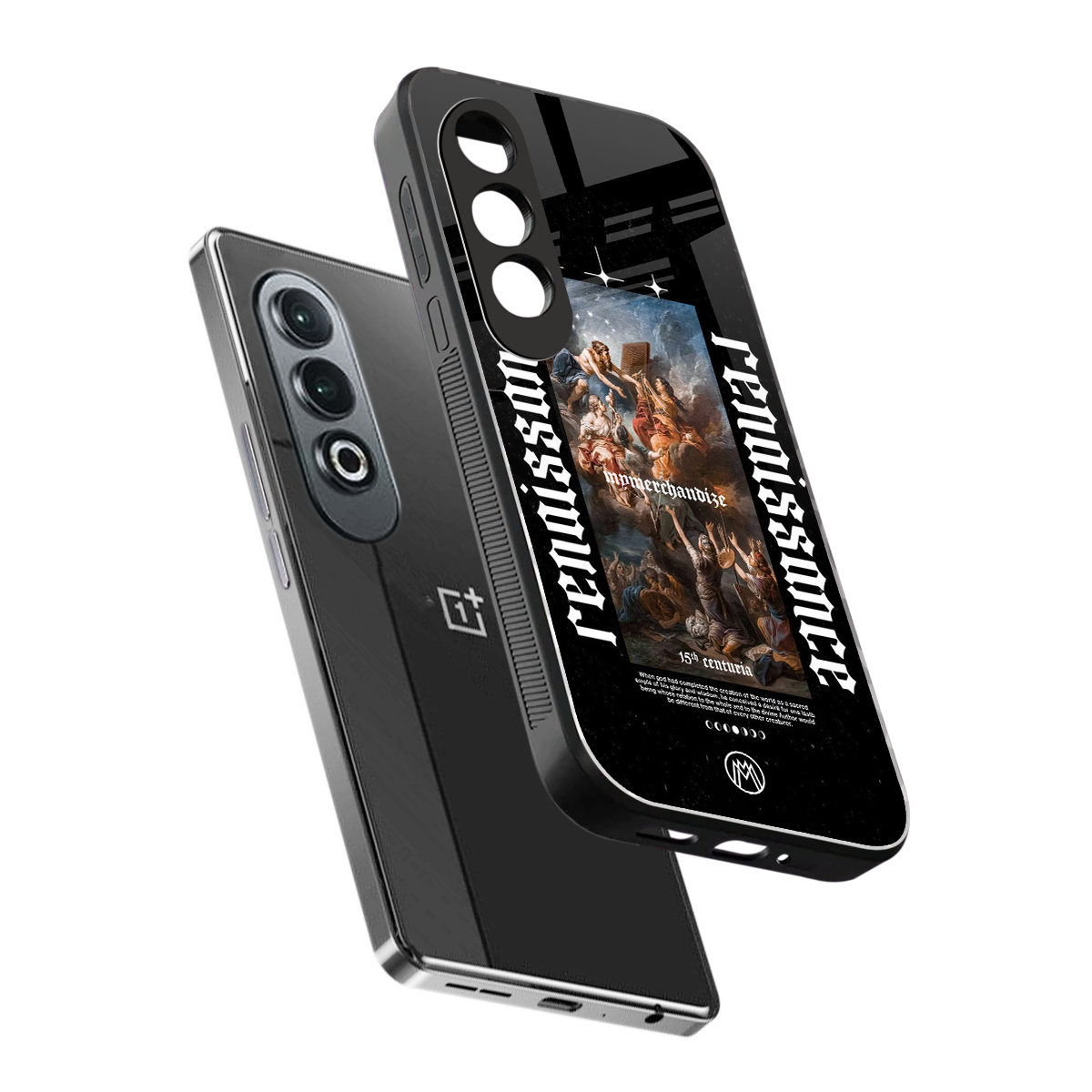 renaissance back phone cover | glass case for oneplus nord ce 4