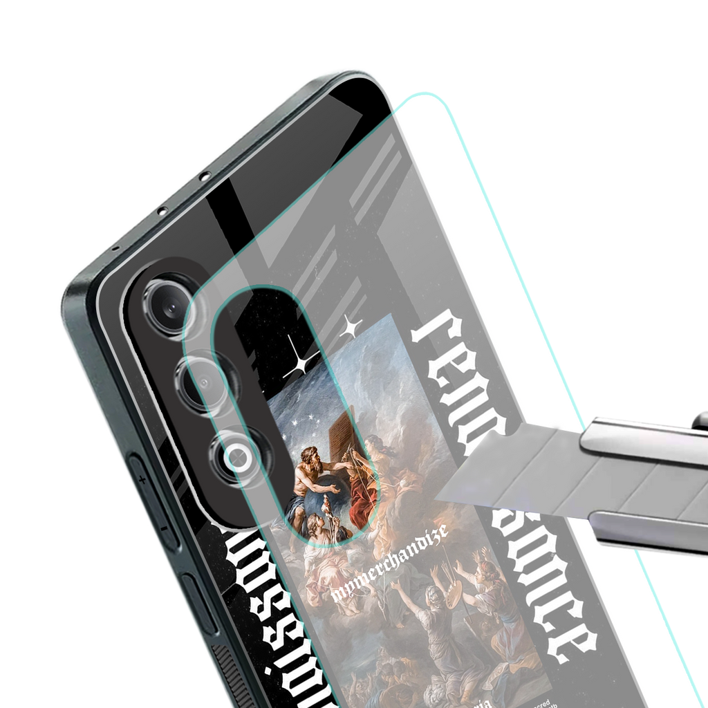 renaissance back phone cover | glass case for oneplus nord ce 4