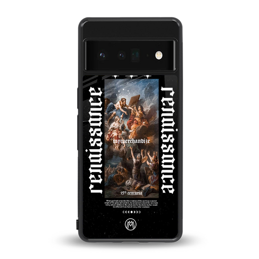 renaissance back phone cover | glass case for google pixel 6 pro