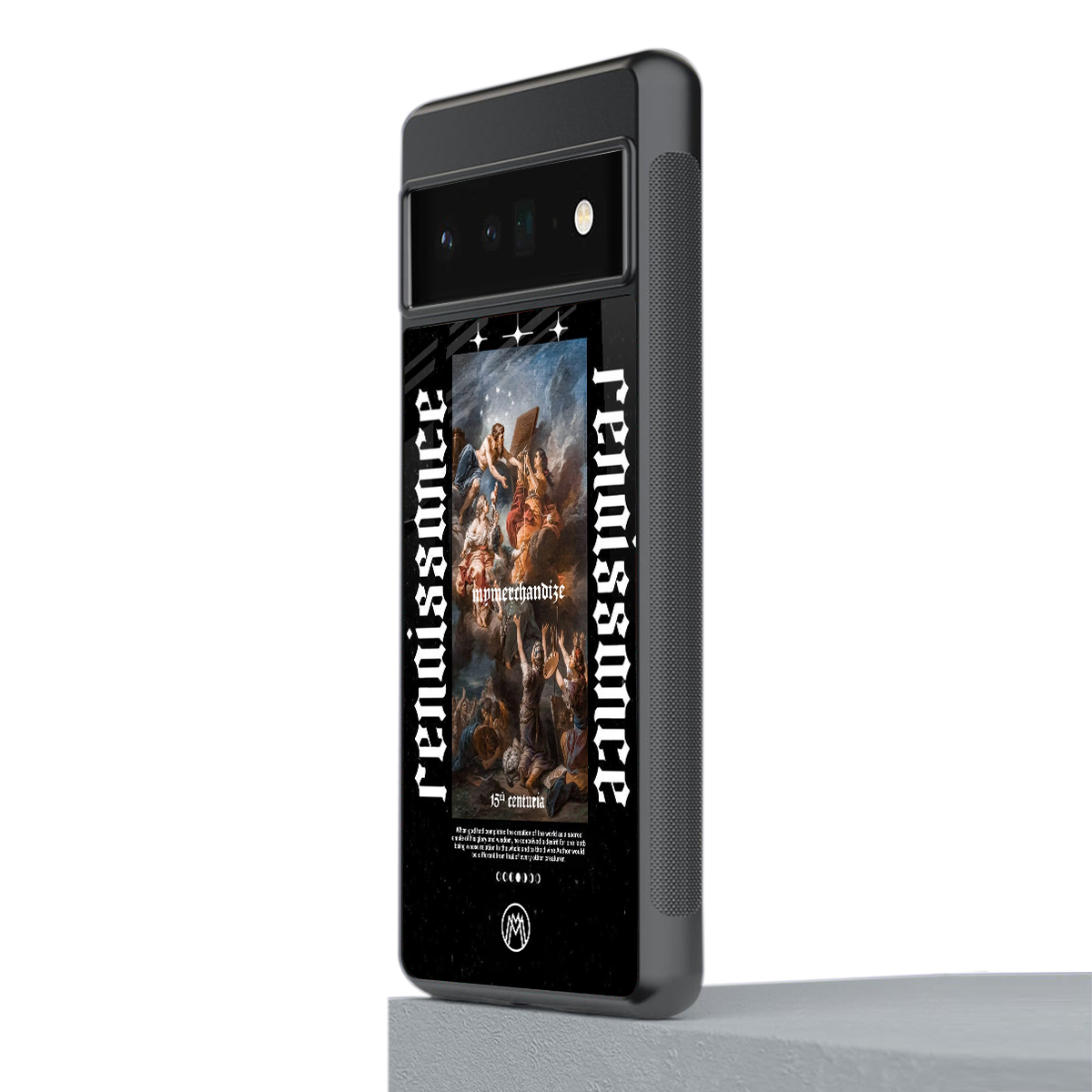 renaissance back phone cover | glass case for google pixel 6 pro