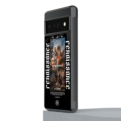 renaissance back phone cover | glass case for google pixel 6 pro