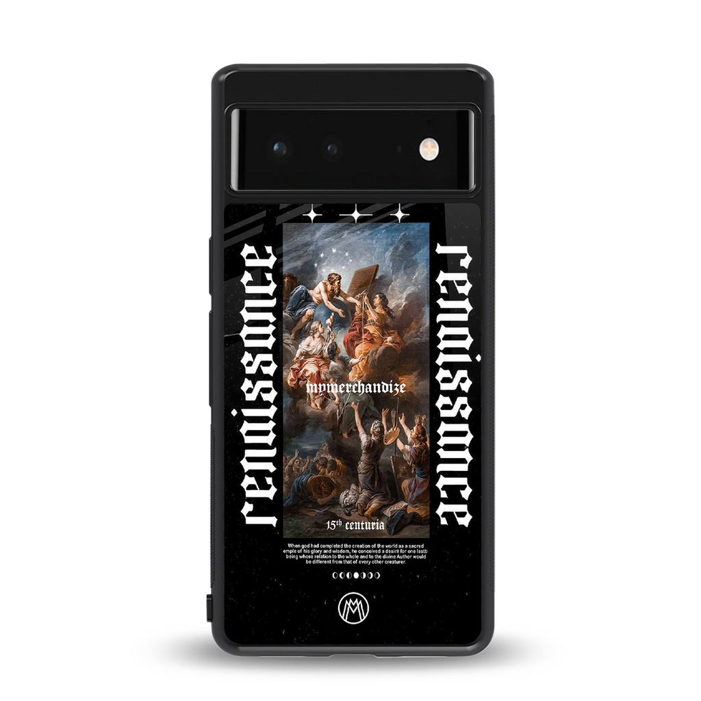 renaissance back phone cover | glass case for Google Pixel 6A