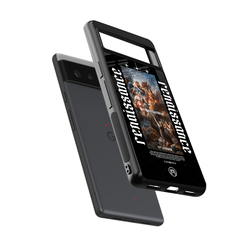 renaissance back phone cover | glass case for Google Pixel 6A