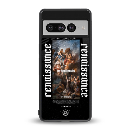 renaissance back phone cover | glass case for google pixel 7 pro