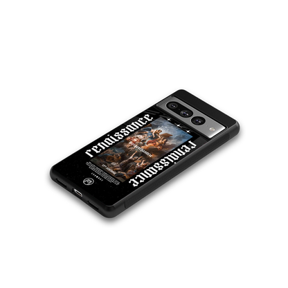 renaissance back phone cover | glass case for google pixel 7 pro