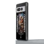 renaissance back phone cover | glass case for google pixel 7 pro
