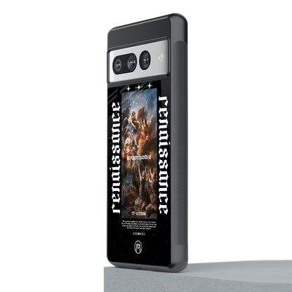 renaissance back phone cover | glass case for google pixel 7 pro