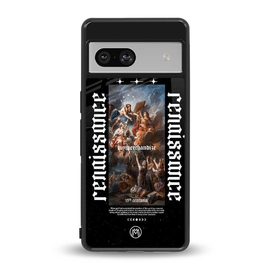 renaissance back phone cover | glass case for Google Pixel 7