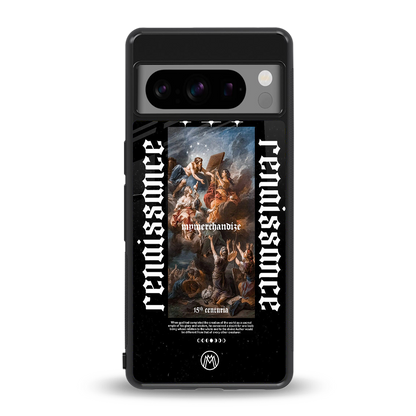 renaissance back phone cover | glass case for google pixel 8 pro