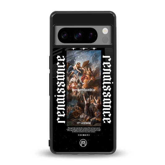 renaissance back phone cover | glass case for google pixel 8 pro