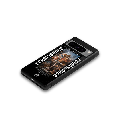 renaissance back phone cover | glass case for google pixel 8 pro