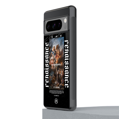 renaissance back phone cover | glass case for google pixel 8 pro