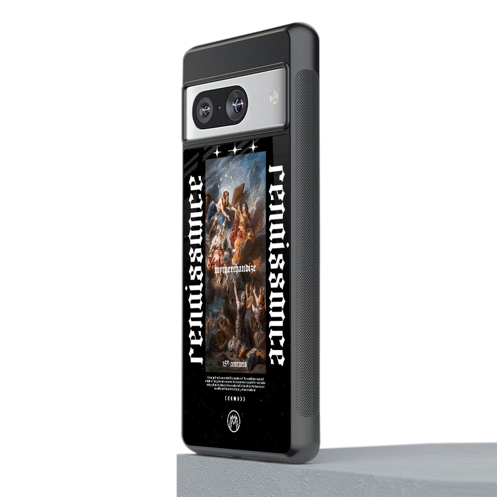 renaissance back phone cover | glass case for Google Pixel 8