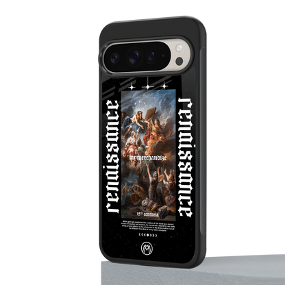 renaissance back phone cover | glass case for google pixel 9 pro xl