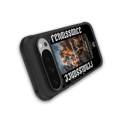 renaissance back phone cover | glass case for google pixel 9 pro xl