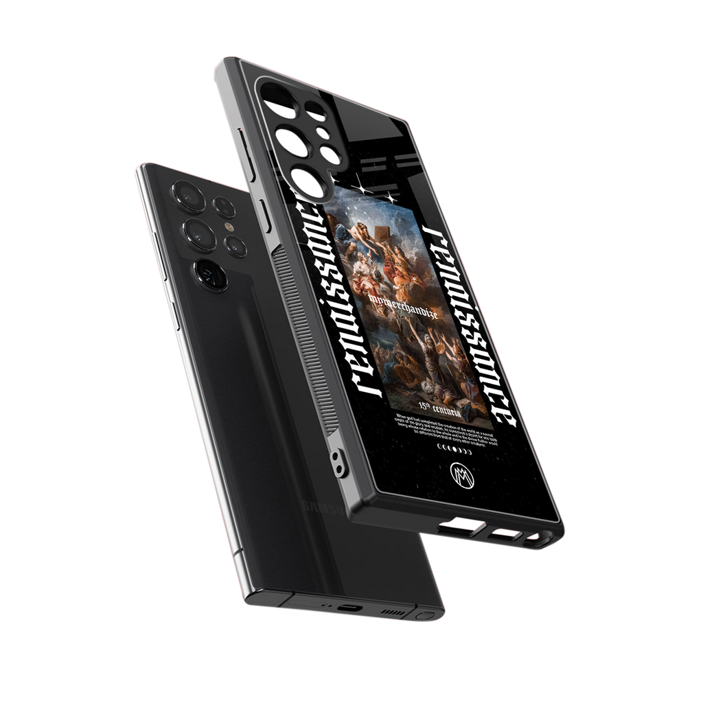 renaissance back phone cover | glass case for samsung galaxy s23 ultra