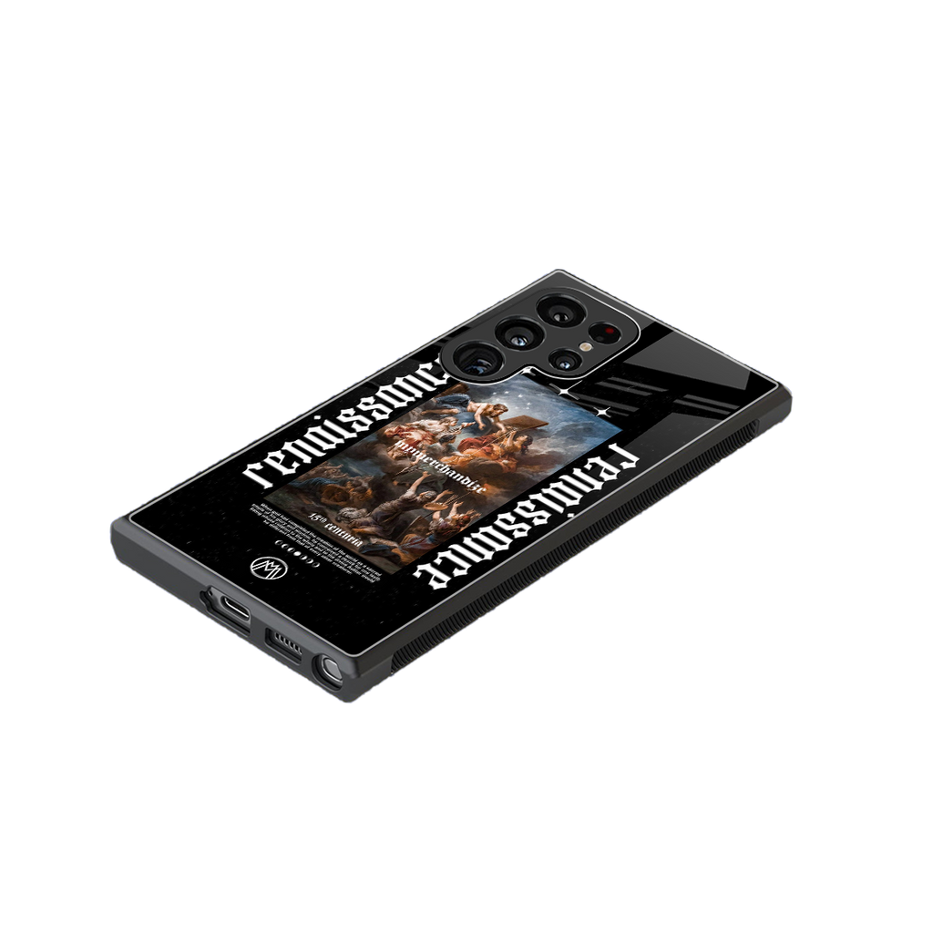 renaissance back phone cover | glass case for samsung galaxy s23 ultra