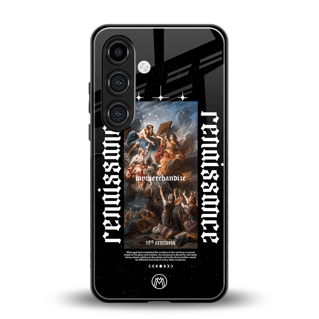 renaissance back phone cover | glass case for samsung galaxy s23 plus