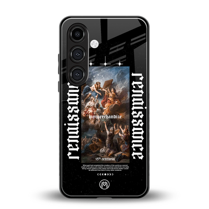 renaissance back phone cover | glass case for samsung galaxy s23 plus