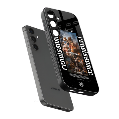 renaissance back phone cover | glass case for samsung galaxy s24 plus